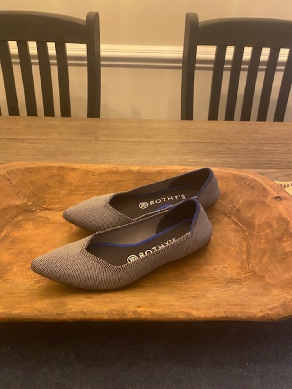 Rothy's slip on pointed shoe size 7 1/2